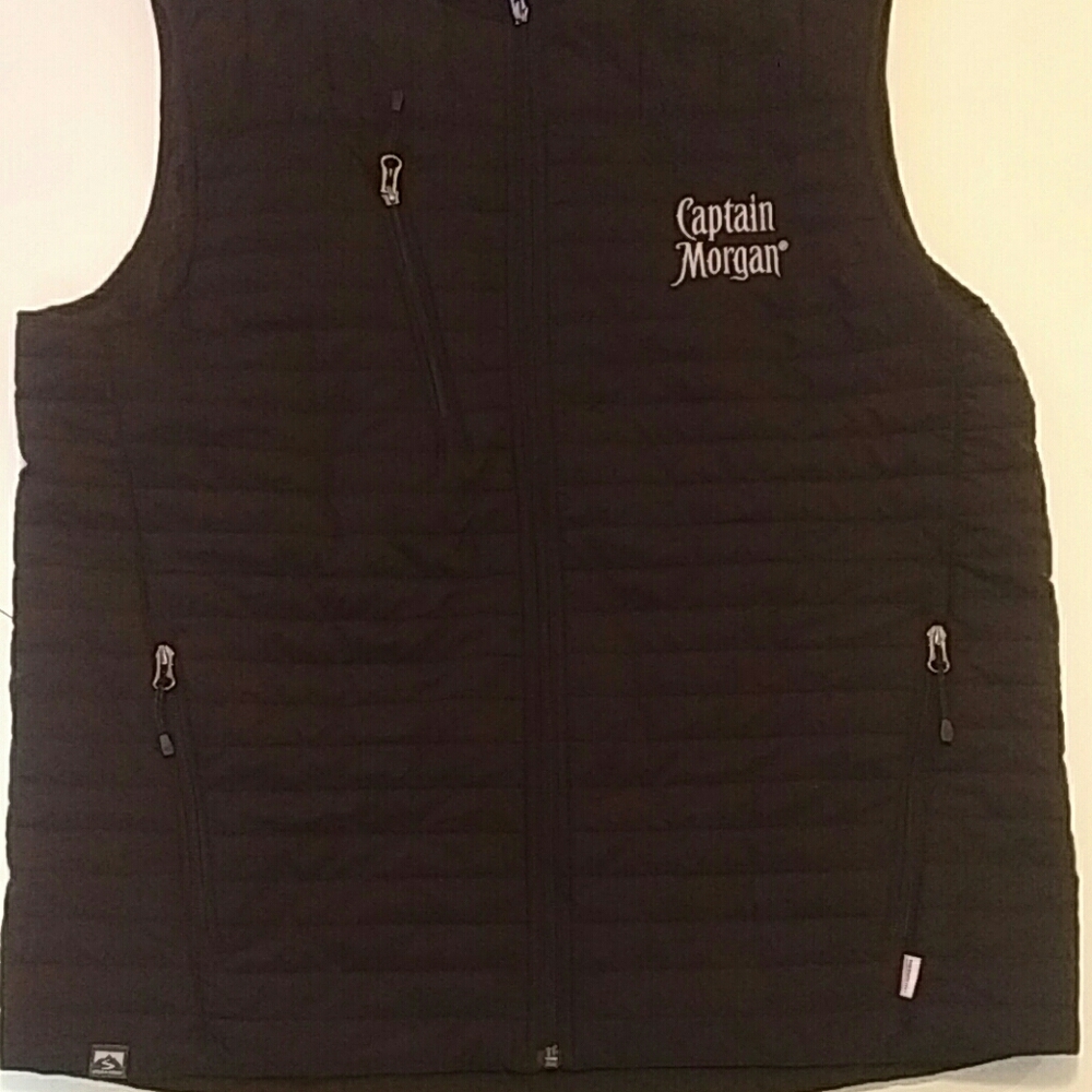 Captain Morgan Zip Up Vest